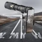 Телескоп складной, 4K 10-300x40 мм, для смартфонов, охоты, кемпинга
