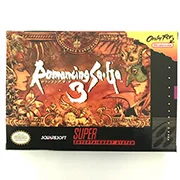 Картридж Romancing SaGa 3 с коробкой для игр snes переводчик на английский|Запасные части|