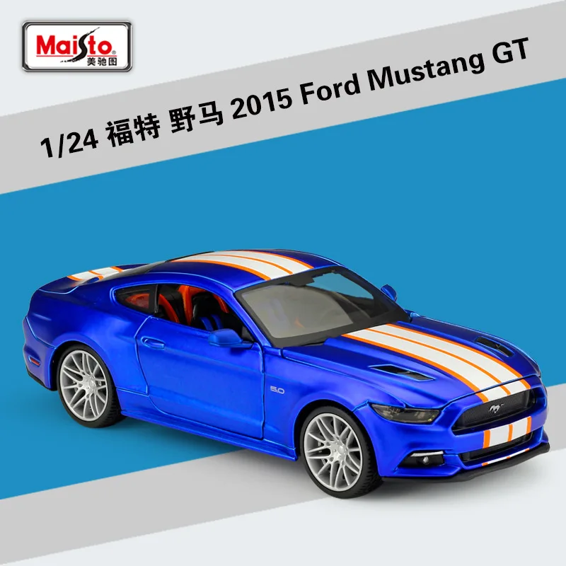 Maisto 1:24 2015 Ford Mustang GT 1960 Starliner Boss 302 1970 модифицированная версия высокой имитации
