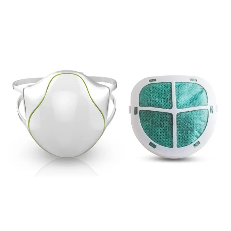 Противозагрязняющая электрическая маска для очистки воздуха многоразовая лица