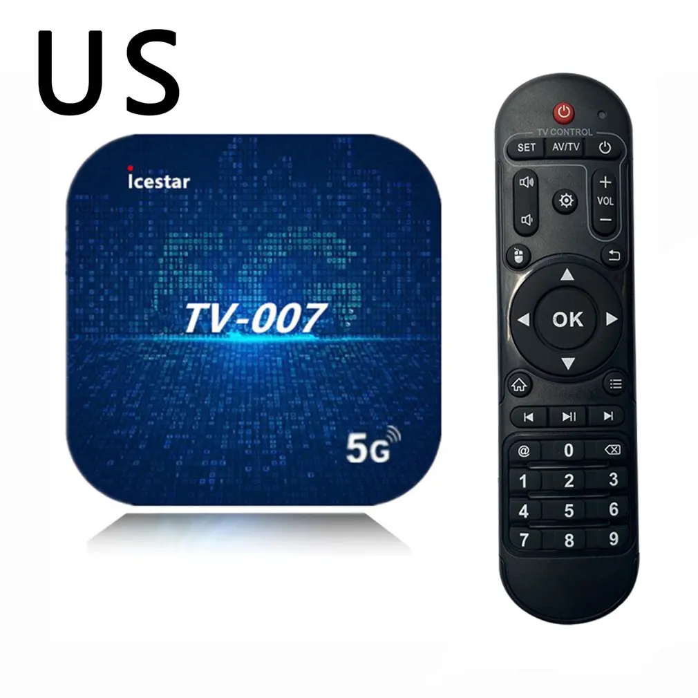 

ТВ-приставка с четырёхъядерным процессором, 4k, Wi-Fi