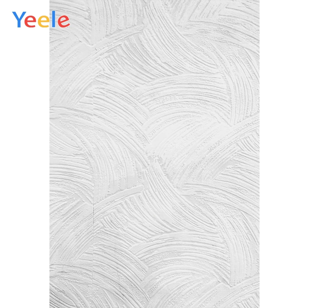Фотофоны Yeele с белым градиентом однотонные вечерние текстурой поверхности для