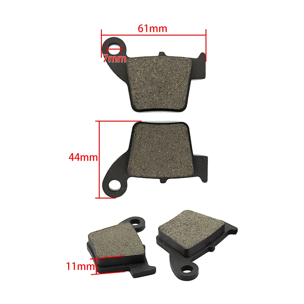 

Motorcycle Front Rear Brake Pads For Honda CR 50 125 250 CRF 150 250 450 450 XR 250 400 CRE 50 125 250 490 CRE F 490 500