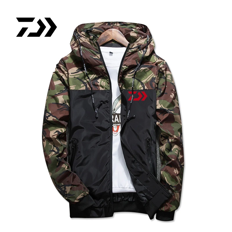 

2020 New Fishing Clothing Quick Dry Fishing Clothes Outdoor Sport Dawa Fishing Shirts Mens Breathable Camouflage Fishing Jackets