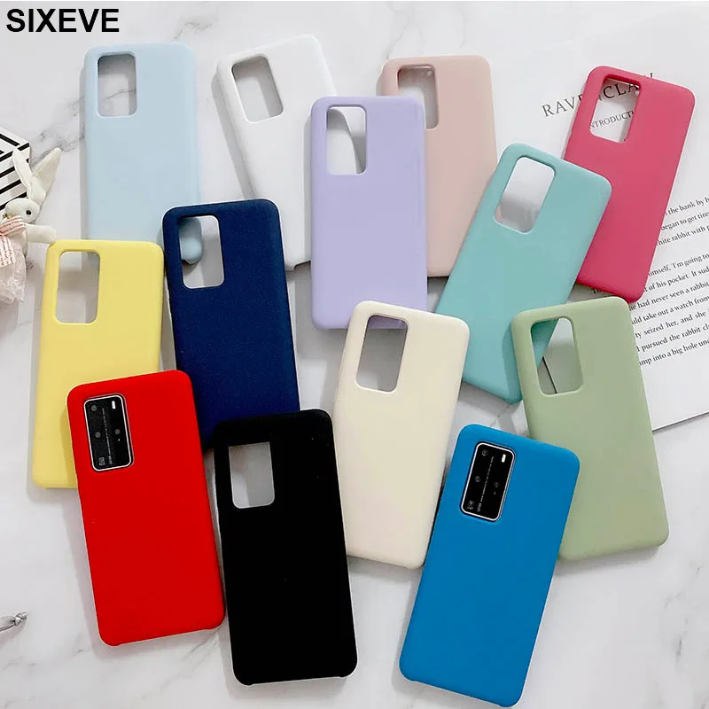 Мягкий силиконовый чехол для Huawei P30 P20 Pro P8 P9 P10 Lite 2017 P smart Honor 8 9 Mate 20 30 10 Nova 3i 5I Y9