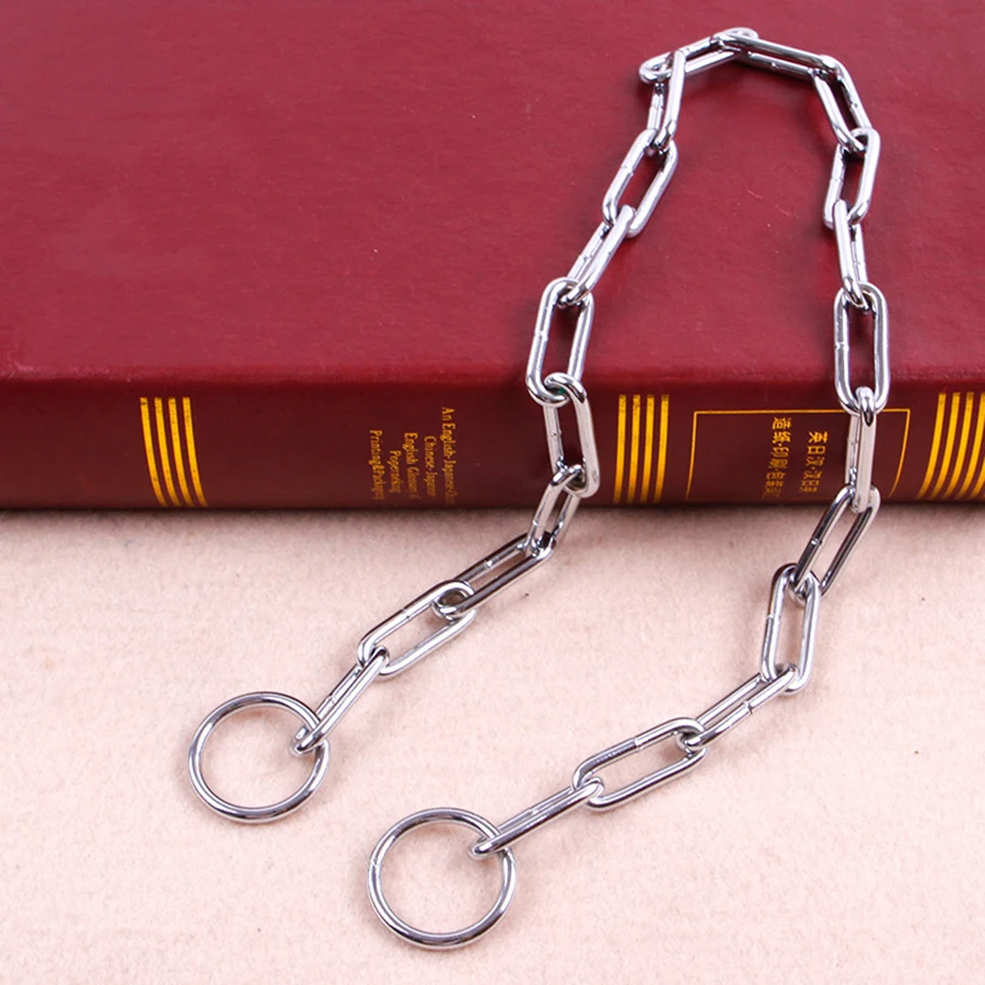 Цепочка-ошейник для собак металлическая из нержавеющей стали | Дом и сад