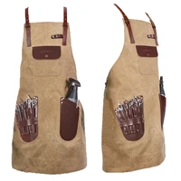 weeyi men ladies salon haircut apron hairdressing waxed canvas leather barber hairstylist manicure aprons %d1%84%d0%b0%d1%80%d1%82%d1%83%d0%ba %d0%b4%d0%bb%d1%8f %d0%bf%d0%b0%d1%80%d0%b8%d0%ba%d0%bc%d0%b0%d1%85%d0%b5%d1%80%d0%b0