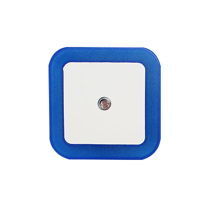 Plug-in LED Night Light Sensor Light 110V / 220V EU Plug / US Plug for Bedroom, Bathroom, Kitchen, Hallway, Stairs - Испускаемый цвет: Синий