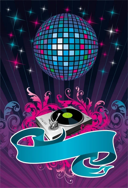 Laeacco виниловые фоны для фотографии дискотека вечерние музыкальный динамик в