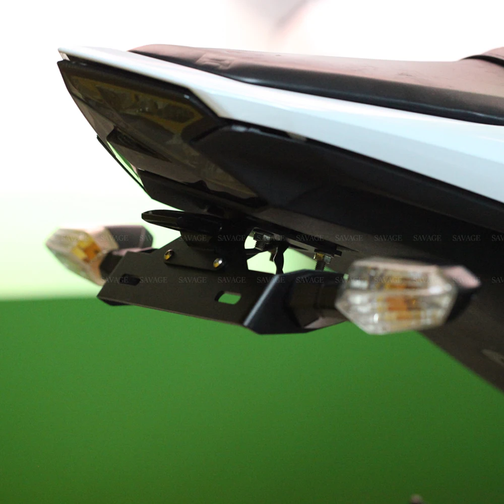 Держатель номерного знака светодиодный светильник для KAWASAKI Z 800 Z800 2013 2014 2015 2016