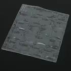 Прозрачное Кольцо-держатель для монет, 203042 карманов, альбом-бейдж на страницу, коллекция монет, домашний декор, противоскользящие памятные монеты, альбом для страниц