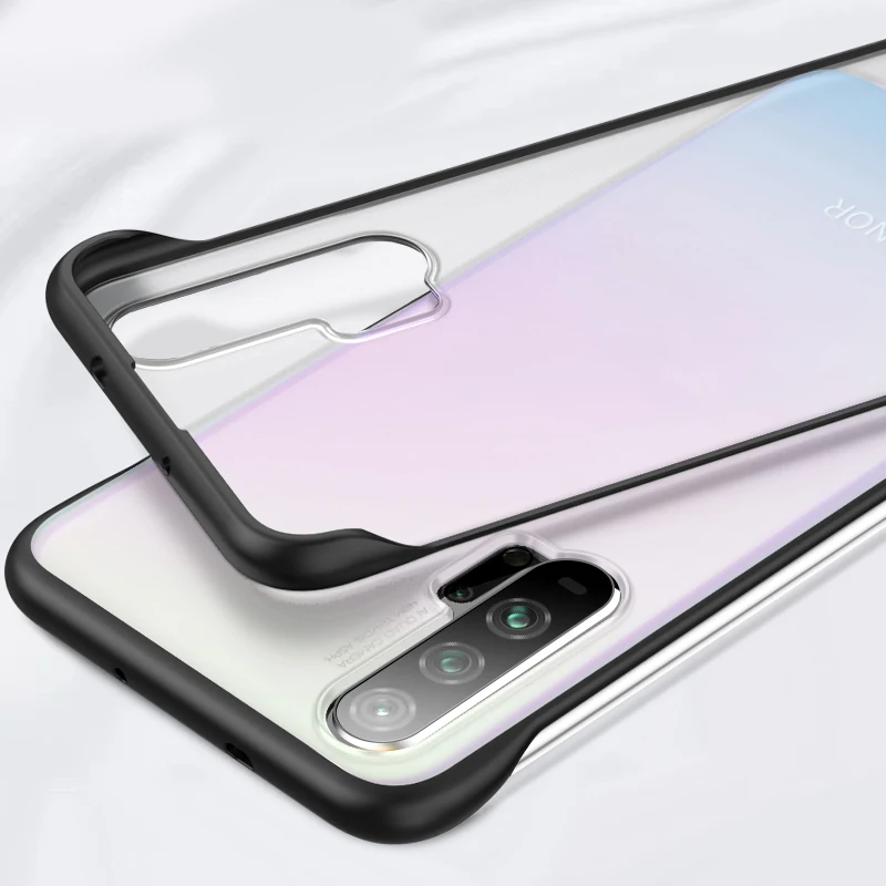 GKK прозрачный безрамный матовый чехол для Oneplus 7 Pro T противоударный ультра-тонкий