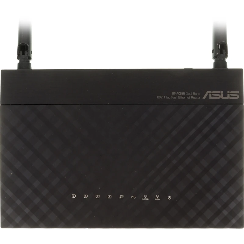 Беспроводной роутер ASUS RT-AC51U черный | Компьютеры и офис