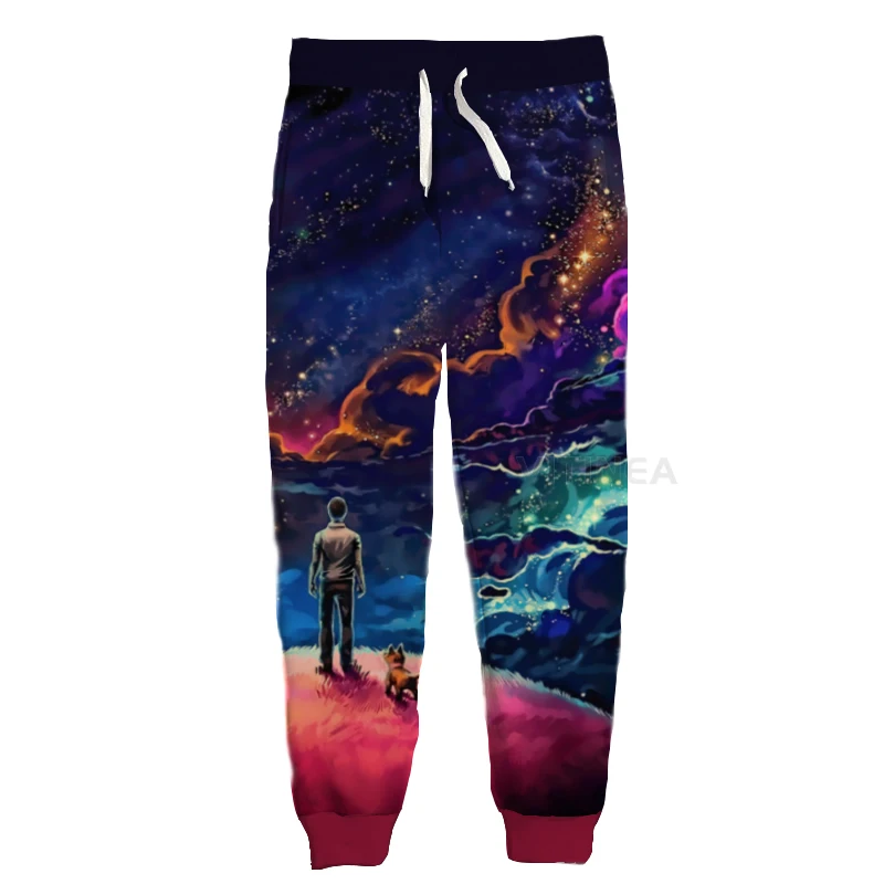 

New Fashion Holiday Graphic Spring Autumn Winter Hip Hop Casual Brand 3D Print Trend Abstraction Pants Polyester v12