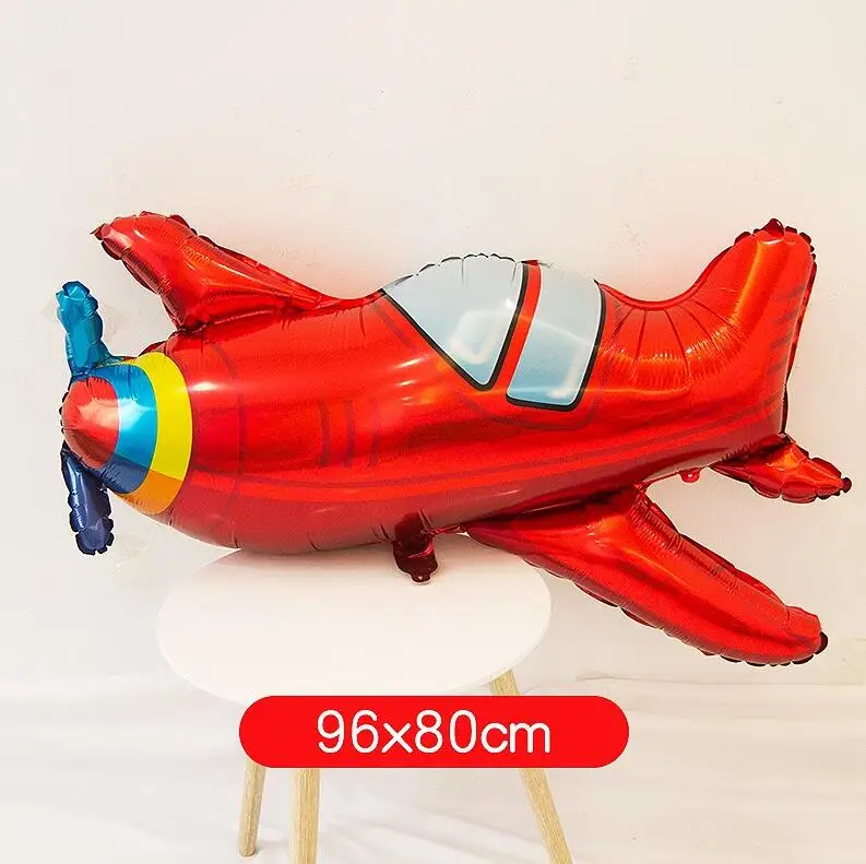 Car Ballons Truck Train airplane Foil Balloon police Globos Gift Happy Birthday Boyss Party Decorations Favor Kids car car balls - Цвет: 1pc
