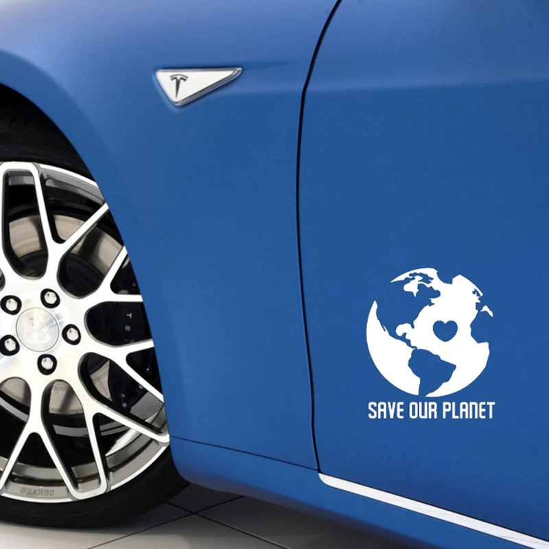 Сохраните нашу планету Земля наклейка на автомобиль окружающей среды
