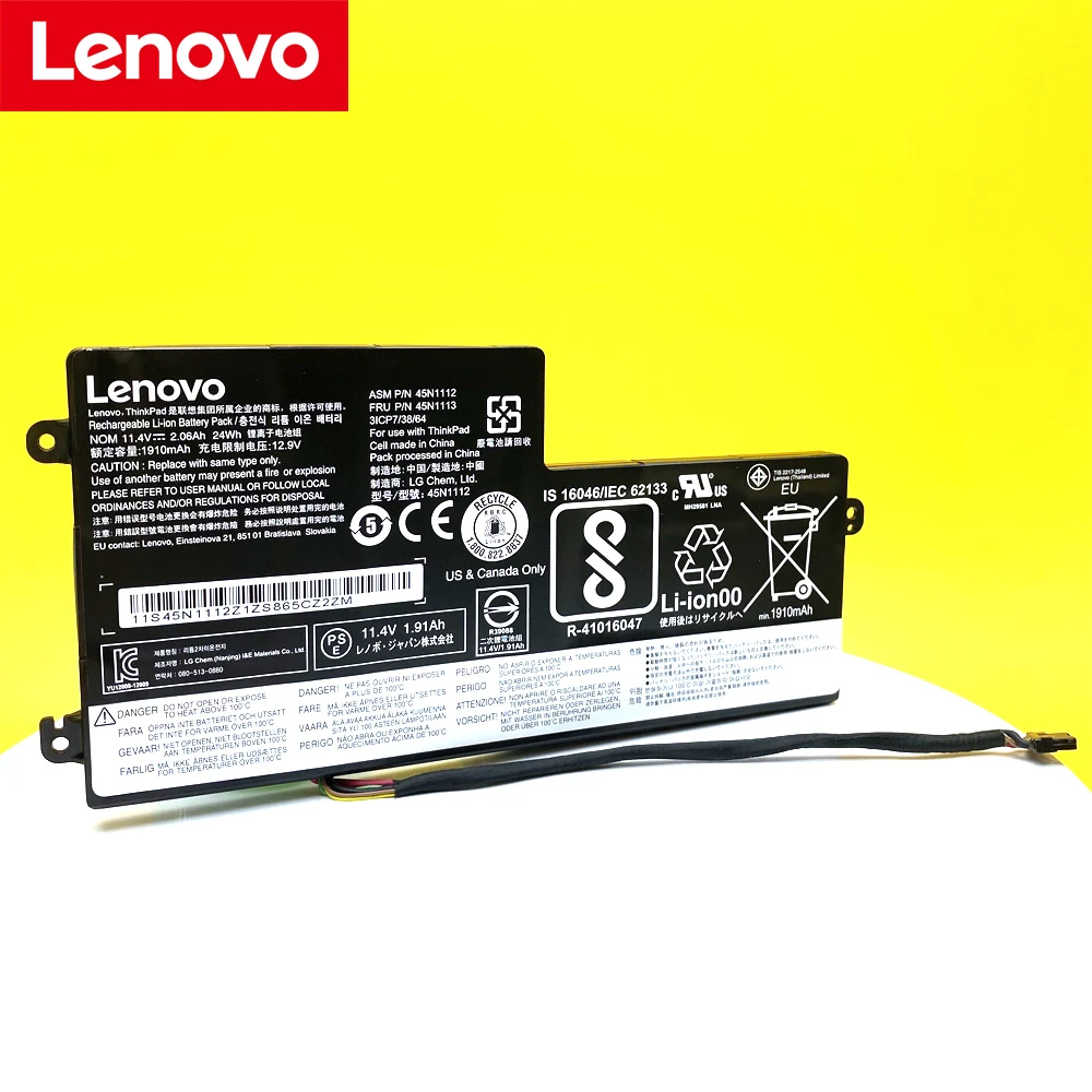 new original lenovo thinkpad t440 t440s t450 t450s x240 x250 x260 x270 45n1110 45n1111 45n1112 laptop battery11 1v 24wh free global shipping