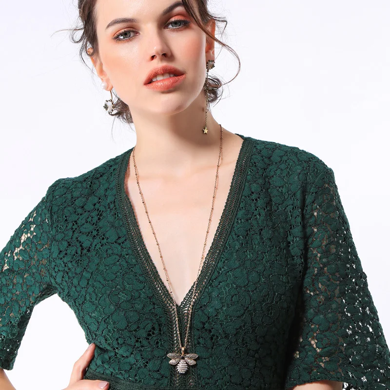 Крыло Yuk Tak Lange Bee Ketting для Vrouwen Винтажный Золотой Kleur Gesimuleerde Parel вешалка Modus Sieraden