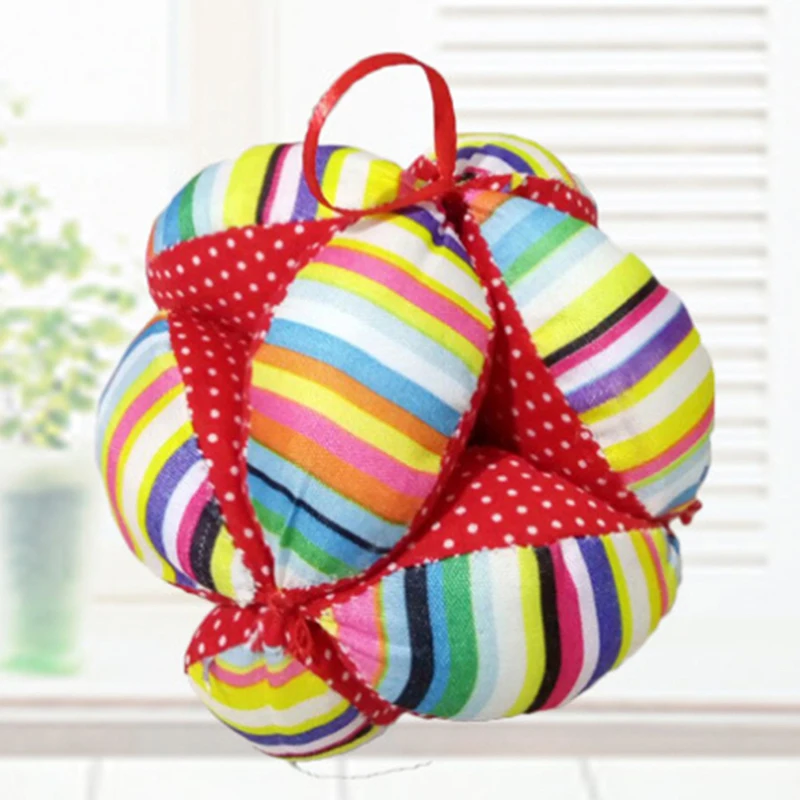 

Baby Plush Appease Cute Round Ball Soft Hand Grasp Lovely Funny Learning Safety Cotton Educational Toys