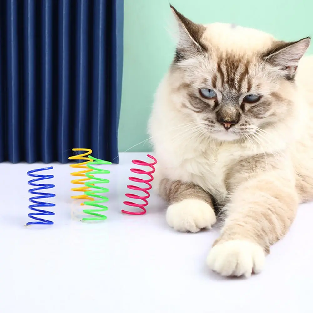 Пазл 12 шт. Симпатичные спиральные пружины разные игрушки для кошек веселая кошка
