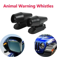 2pcs bell automotive silver ultrasonic animal warning whistles deer car animal deer warning whistles auto safety alert device
