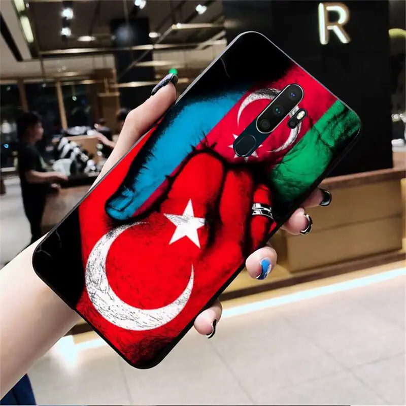 Чехол для телефона с рисунком флага azerbaian buta Oppo A5 A9 2020 Reno2 z Renoace 3pro Realme5Pro | Мобильные