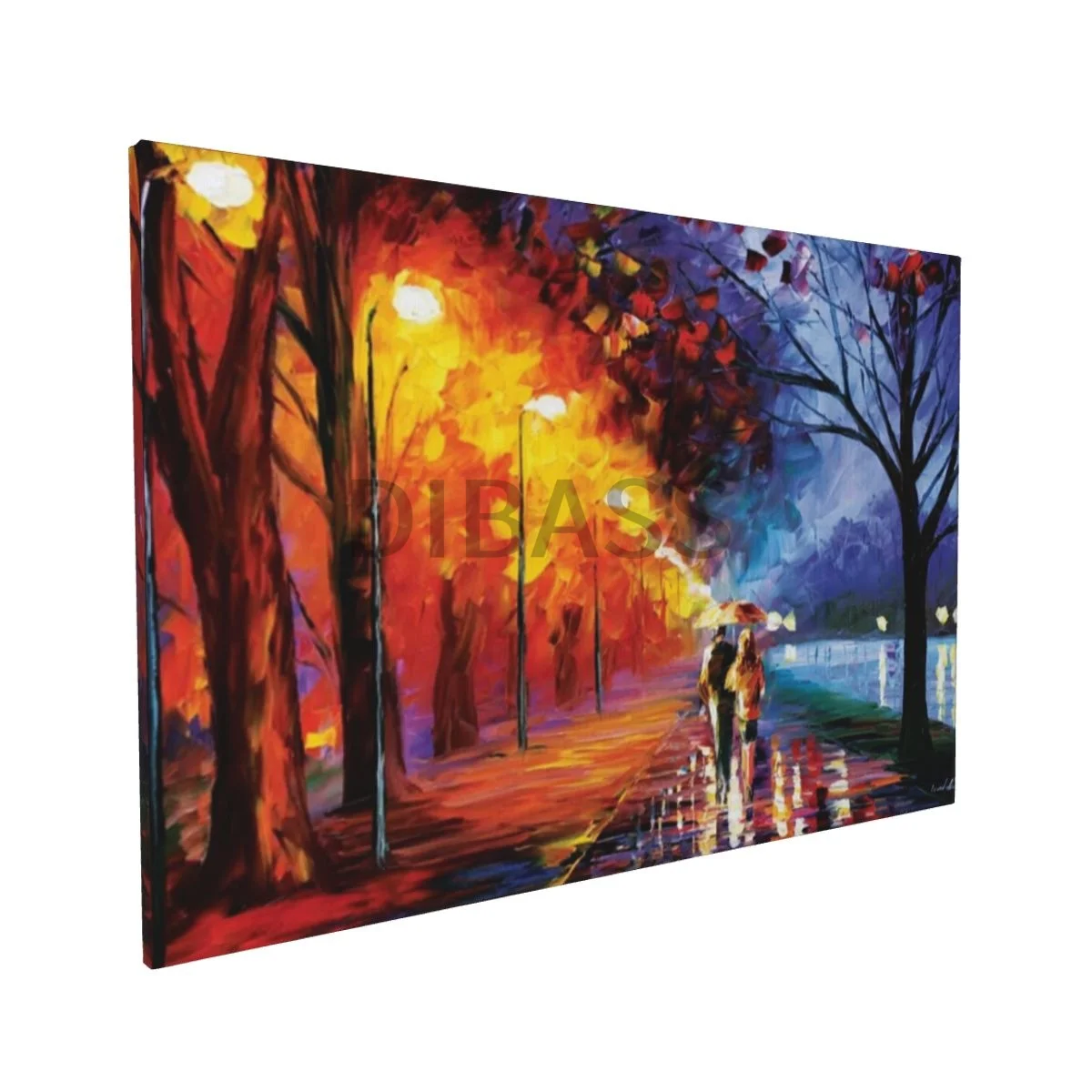 

Настенная картина в рамке Alley By The Lake I - Canvas с принтом, домашний декор для гостиной, спальни