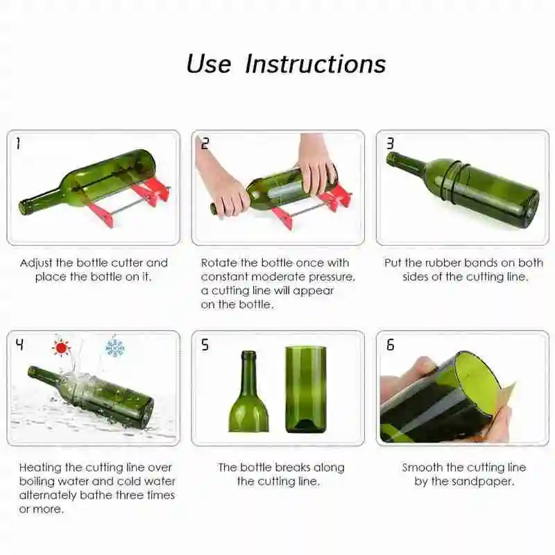 

DIY Wine Beer machine cutting tools Professional Tool Cutting Bottle For Bottle Glass Bottle Glass B4J2