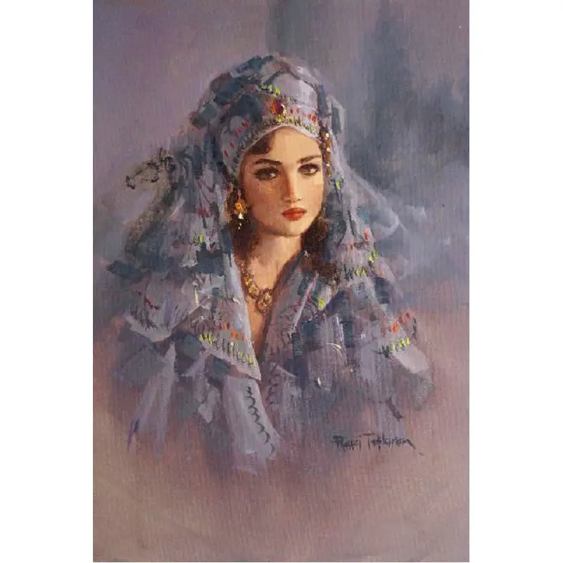 5D алмазная вышивка русская женщина сделай сам живопись крестиком квадратная