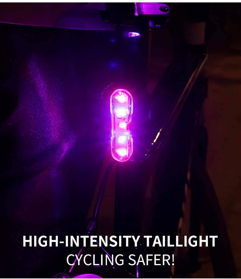 Передсветильник и задний фсветильник для велосипеда с зарядкой от USB | Спорт