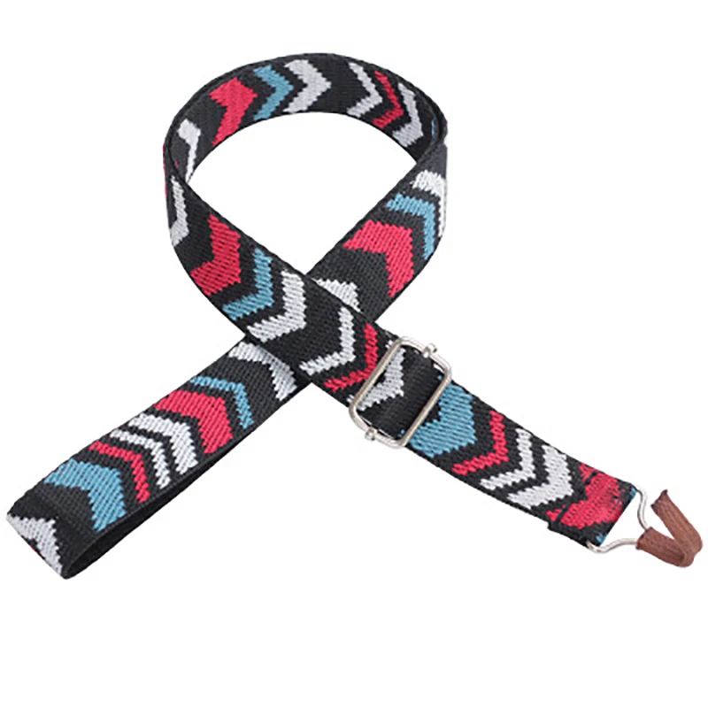 LONGTEAM укулеле Холтер шеи характерный плечевой ремень богемный тканый узор крюк