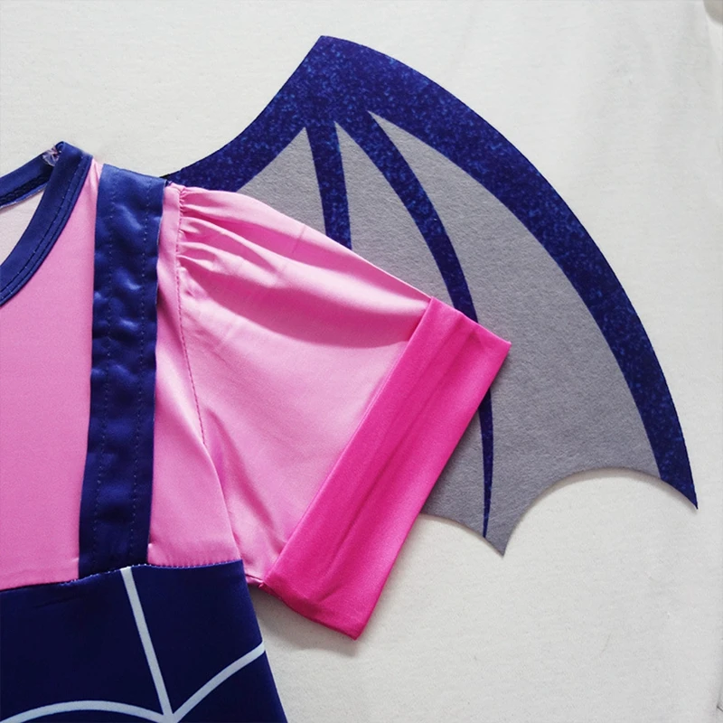 2020 Girl Vampire Cosplay Costumes Children Summer Party Dress up Clothes Girls Halloween Christmas Birthday Gift | Тематическая