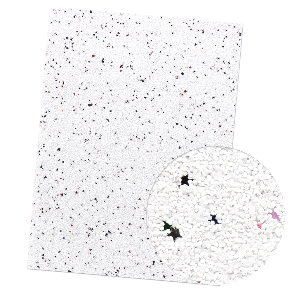 029 white with star Черлуки 22*30 см Блестящий бант, тканевый лист, сделай сам, бант для волос, материалы ручной работы, аксессуары для рукоделия, бант для волос, ткань из синтетической кожи - Цвет: 029 white with star