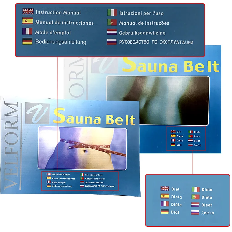 Пояс сауна для тренировок по талии используется похудения и фитнеса женщин