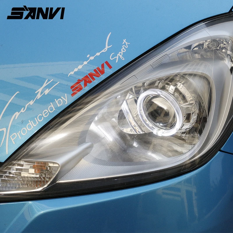 Фары SANVI для Honda Jazz подходят объектива проектора Q5 фары в стиле BMW ангельские
