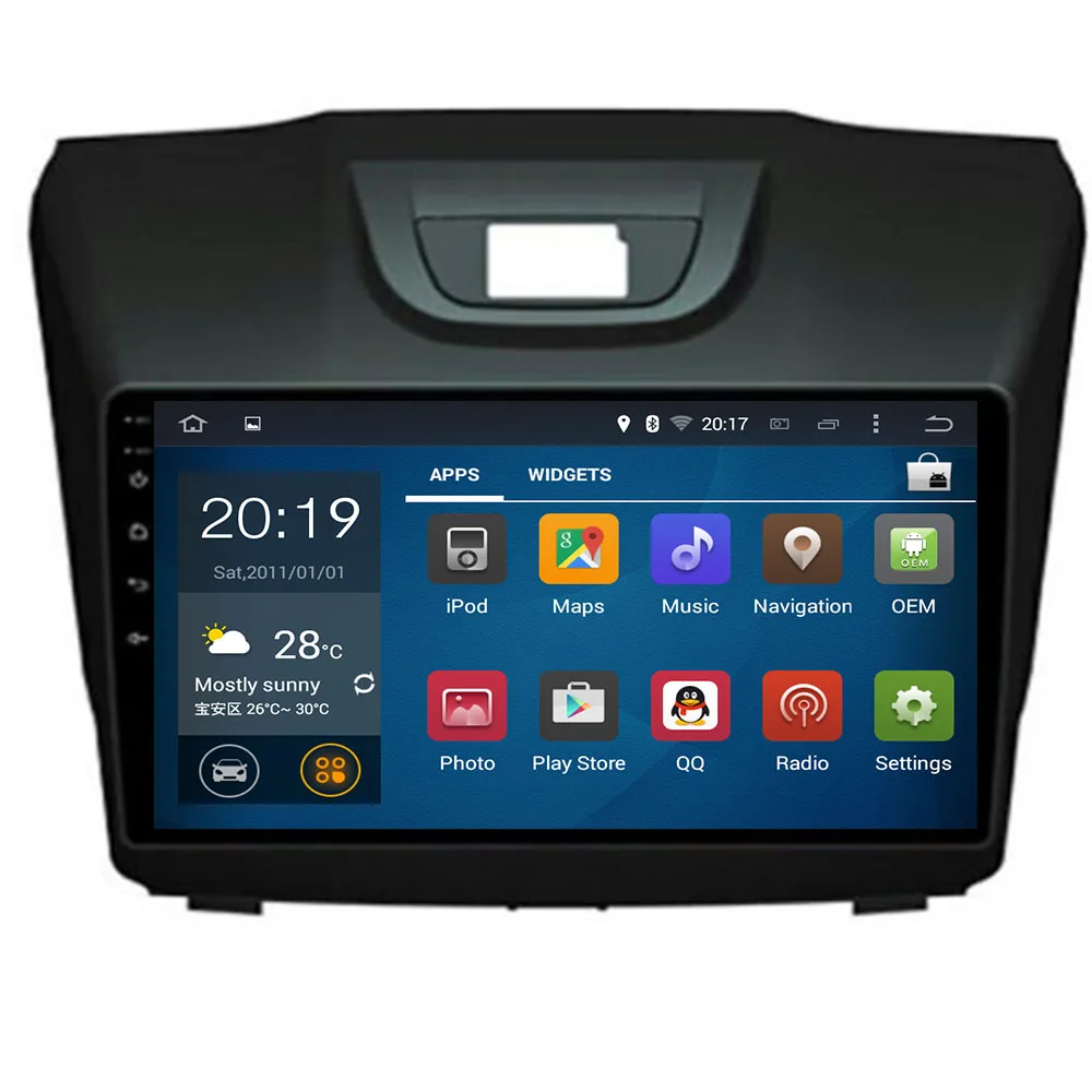 4G+ 32G 9 дюймов Android 9,0 автомобильный DVD gps магнитофон для Chevrolet Trailblazer/S10/Colorado Isuzu D-max автоchevy Автомагнитола