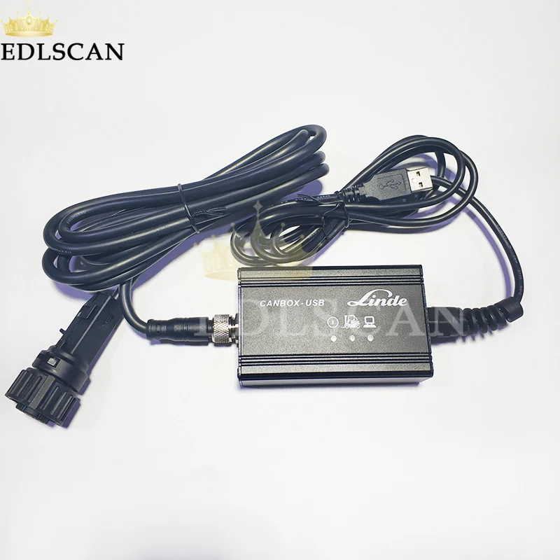 Linde Doctor Интерфейс с Canbox диагностический инструмент для вилочный погрузчик кабель