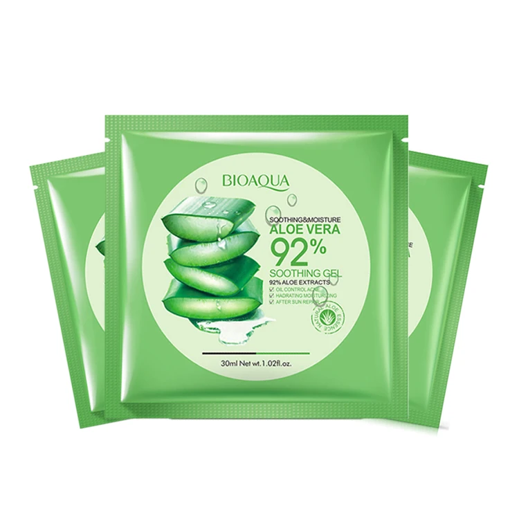 10Pcs water based Moisturizing Aloe Masks for face anti-aging Shrink pores facial mask antiallergic skin care |