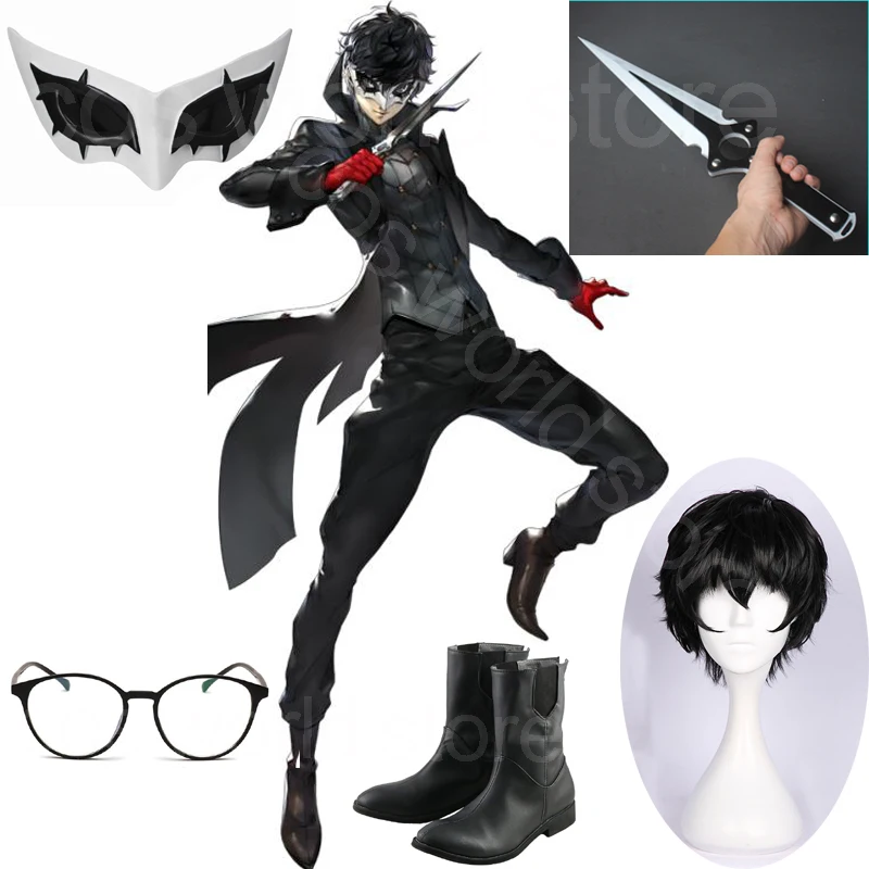 Маска-джокер из АБС-пластика на глаза для косплея |