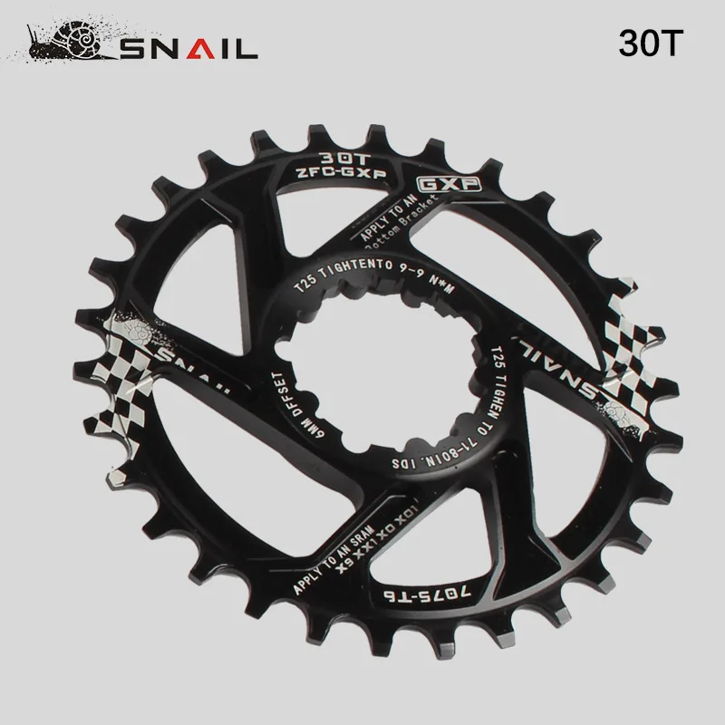 Велосипедный Кривошип GXP 30T 32T 34T узкая широкая звездочка Звездочка для горных