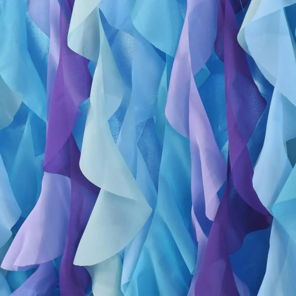 

Table Skirt Tulle Tutu Table cloth Little Mermaid Rags 6ft 9ft 14ft Birthday Baby Shower Party Decorations Table Skirting