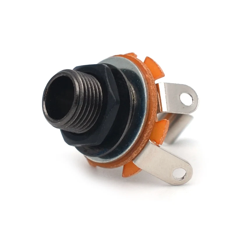 3 farben 14 mono eingang jack stecker buchse für elektrische gitarre bass gitarre pickup ausgang jack steckdose 635 free global shipping