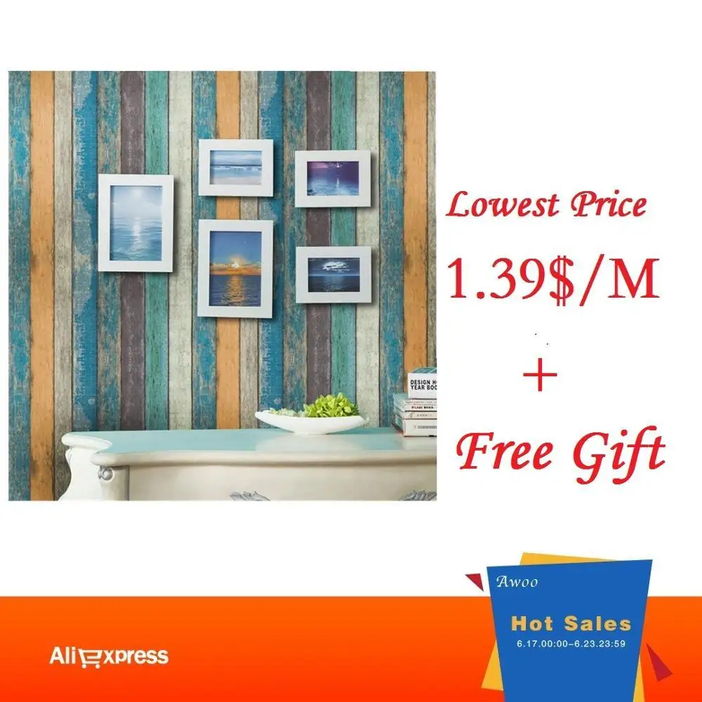 Водостойкие виниловые наклейки на стену самоклеящиеся обои в рулоне