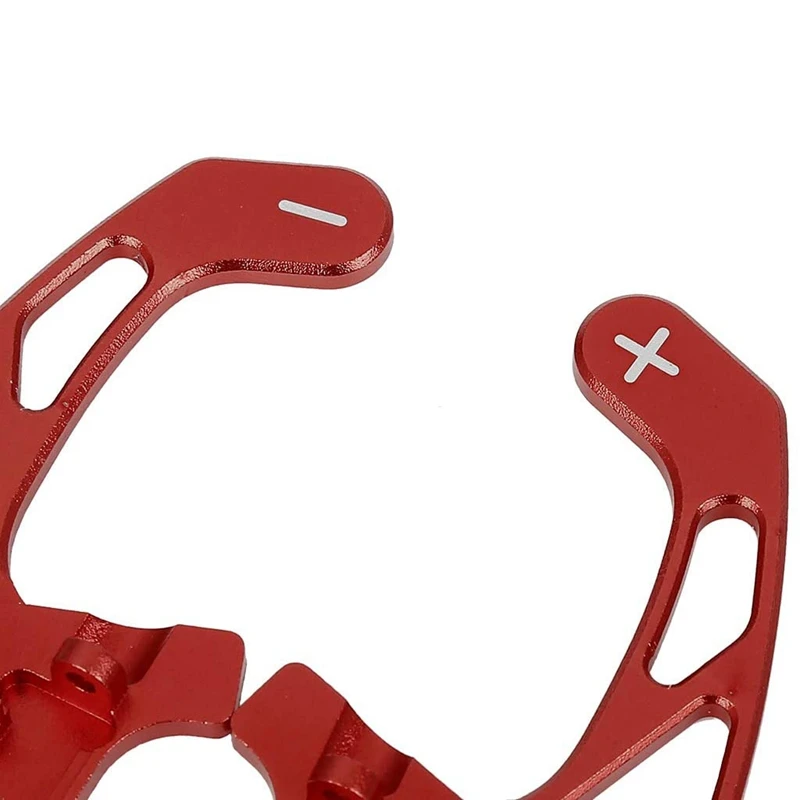 

2Pcs Red Steering Wheels Shift Paddle Shifter Extension for GOLF R GTD GTE MK7 7 Scirocco 2014-19