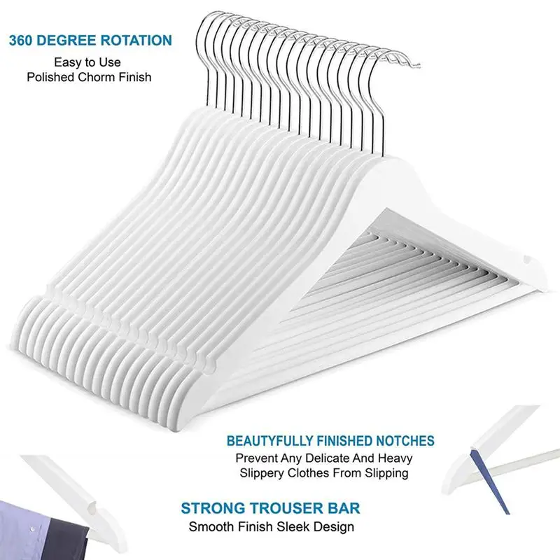 10 шт. деревянные вешалки для пальто и юбки|Вешалки крючки| |