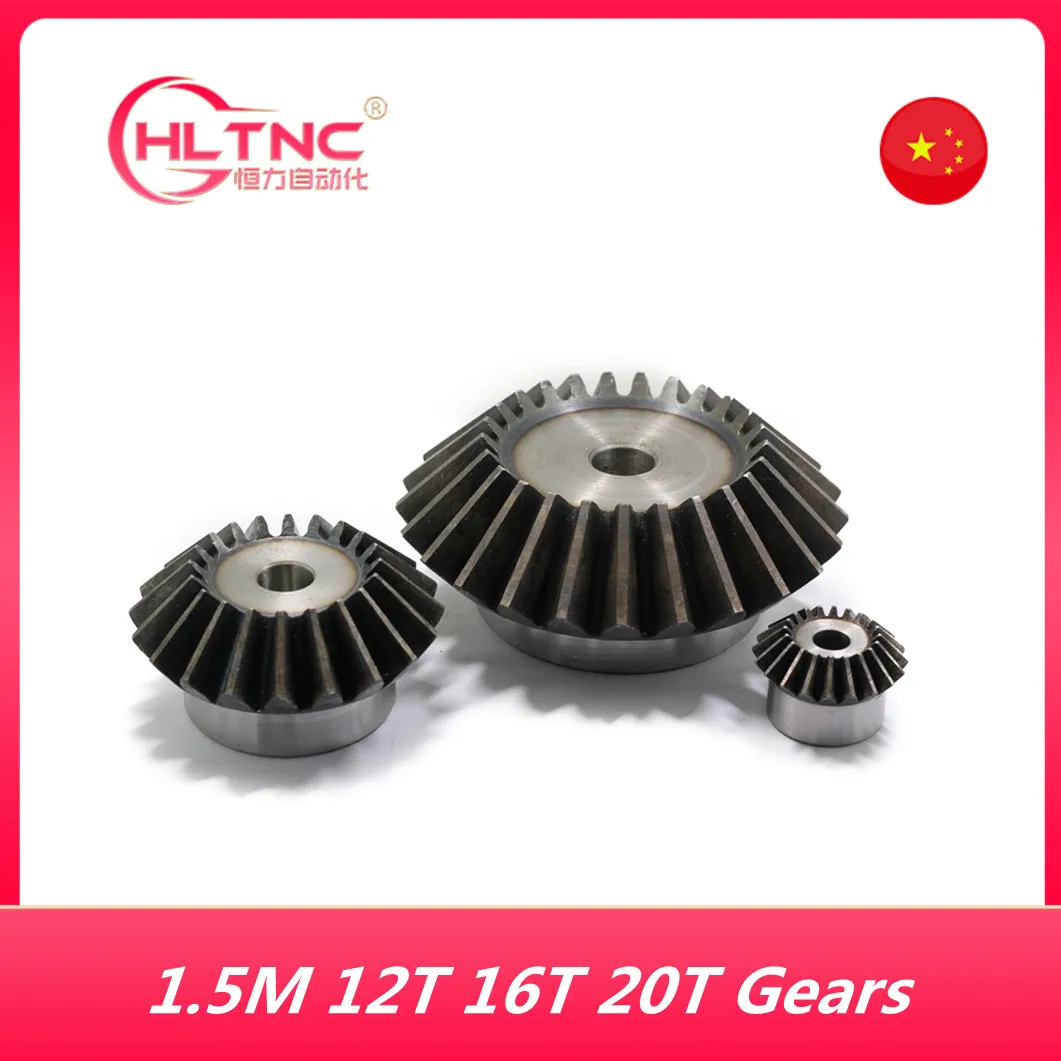 1 шт. 1.5Mod Gear 12T 16T 20T Мотор шестерня шестерни s M1 черный стальной металлический