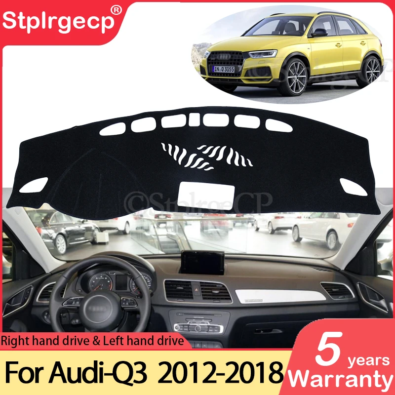 

for Audi Q3 8U 2012~2018 Anti-Slip Mat Dashboard Cover Pad Sunshade Dashmat Carpet Car Accessories S-line RS Q3 2013 2015 2016