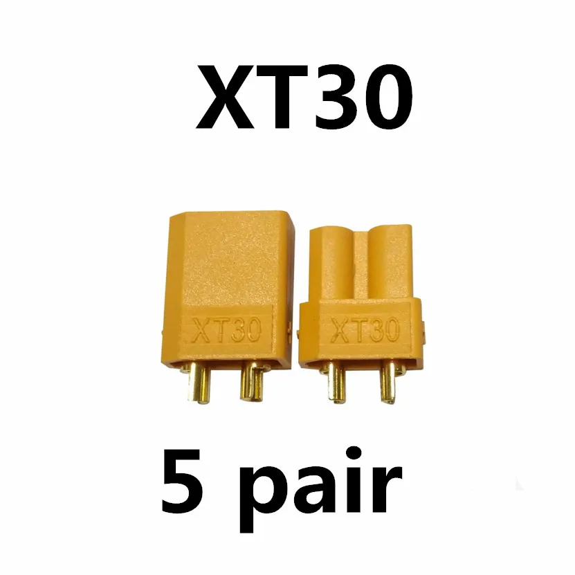 5 pair XT30 10/20 штук XT60 XT-60 штекерно-Штепсель провод с силикатной гелевой обмоткой для Батарея(5/10 пар - Цвет: 5 pair XT30