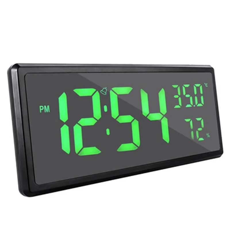 

LED Digital Alarm Clock Temperature Date Display Desktop Mirror Clocks Home Table Decoration Electronic Clock