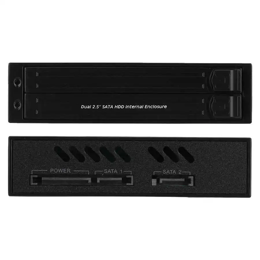 2 5-дюймовый жесткий диск SATA чехол корпус Встроенный дисковод гибких дисков